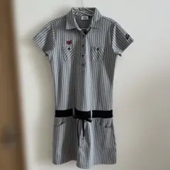 FILA GOLF　ワンピース　ゴルフウェア　サイズM　グレー
