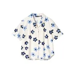 UNIQLO x marimekko ユニクロマリメッコ　リネンブレンドシャツのサムネイル