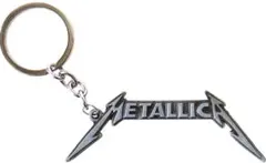 METALLICA ロゴ キーホルダー メタリカ メタル キーリング シルバーのサムネイル