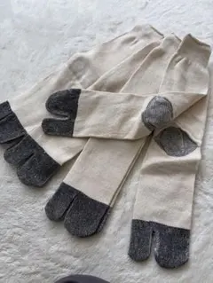 WORKS HOMME 指付 コットンソックス 4足組 25-27cm