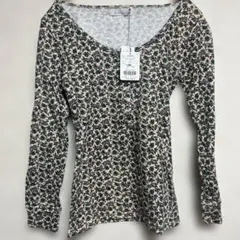 未使用PAUL & JOE 花柄長袖トップス M 新品コットン100%¥5565のサムネイル