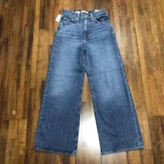 リーバイスRibcage Wide Leg デニム 25サイズ ブルー