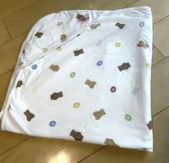【美品】ジェラートピケ シリアルベア ブランケット おくるみ