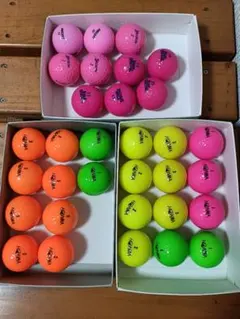 ロストボールレディース32個 ホンマ22個+その他10個