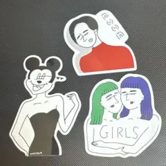 bonyuki bon yuki ステッカー シール