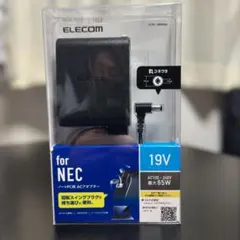 ACアダプター 丸コネクタ ELECOM ACDC-1965NEBK NEC用