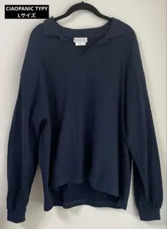 CIAOPANIC TYPYオーバーサイズスキッパーポロ