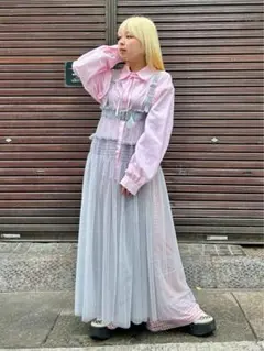 FULL OF RIBBON HARNESS TULLE SKIRT - メルカリ
