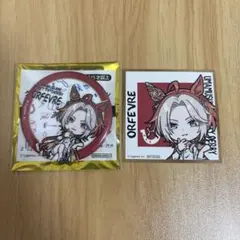 ウマ娘　ペインタースタイル Mini グリッター缶バッジ オルフェーヴル