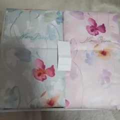 ✨新品／Nina Ricci ／花柄／洗える羽毛肌掛け布団／ダウン／２枚セット✨