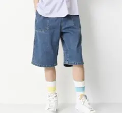 デニムハーフパンツ 150サイズ