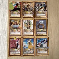 【希少】初期　ワンピース カードダス ハイパーバトル　ノーマル9枚セット④