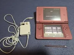 NINTENDO ニンテンドーDSi LL ワインレッド 本体充電器付き