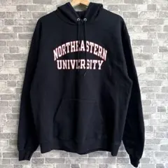 古着 Champion チャンピオン カレッジロゴ スウェットパーカー L