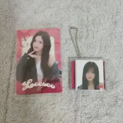 IVE LEESEO YUJIN キーホルダー カード セット