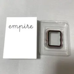 Apple Watch カバー　38mm 保護ガラス　アッシュグレー