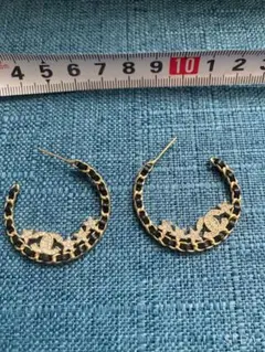 セール　CHANEL ノベルティ　星　ピアス　チェーン　CCマーク
