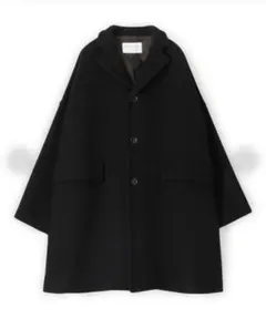 MACPHEE パイルメルトンオーバーサイズドコート