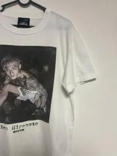 ✨美品✨　RIZIN 平本蓮　半袖Tシャツ　染み込みプリント　デカロゴ　白　Mのサムネイル