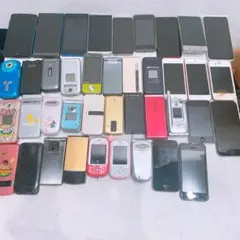 まとめて90点セット】モックアップ 販売店模型 携帯電話 ガラケー