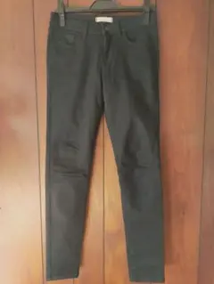 UNIQLO スキニーデニムブラックウエスト６３．５センチ 25インチ