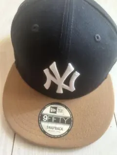 9FIFTY ニューヨーク・ヤンキース ネイビー × ホワイト ウィートバイザー