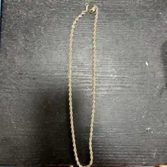 ツイストチェーンネックレス ゴールド シルバー 約45cm
