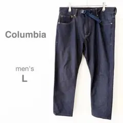 【コロンビア】デニムパンツ ジーンズ 紺 L ロマビスタ アウトドア ベルト付きのサムネイル