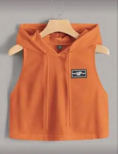 SHEIN オレンジ タンクトップ