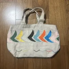 ミナペルホネン alive パニーニバッグ ブルーグレー ミナペルホネン alive パニーニバッグ ブルーグレー - メルカリ