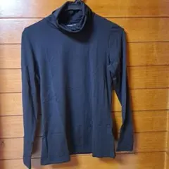 ハイネック トップス 綿