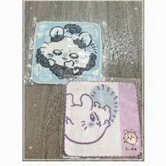 【ちいかわ】モモンガタオルハンカチ 2枚セット