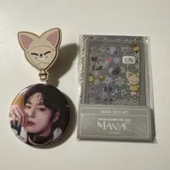 stray kids アイエン　缶バッジ　シール　maniac