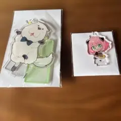 SPY×FAMILY ボンド　アクリルスタンド&缶バッチセッとアーニャ