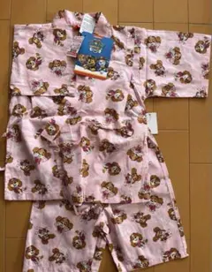 新品タグ付　パウパト　甚平　120 スカイ　ピンク　パウパトロール　お祭り