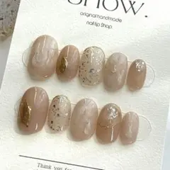 ショートオーバル ネイルチップ