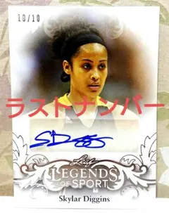 skylar diggins wnba サイン カード auto topps