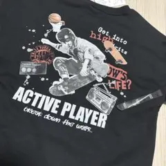 新品　バスケ柄　トレーナー