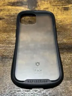 iFace Reflection iPhone 15専用ケース ブラック