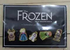 劇団四季　アナと雪の女王　刺繍ピンズコレクション
