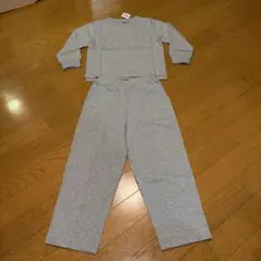 (235)グレー 長袖パジャマ サイズ120