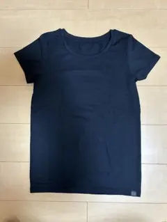 ユニクロUNIQLO⭐︎キッズ⭐︎極暖半袖ヒートテックインナー⭐︎黒ブラック160⭐︎