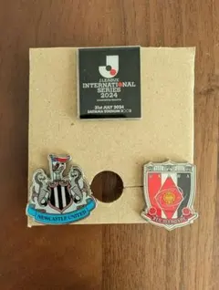 浦和レッズ　＆　Newcastle　ピンバッジ