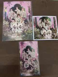 なにわ男子 ファミクラストアアンバサダーポストカード&ステッカー&ましかくフォト