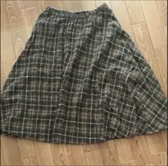 シワ加工スカート afternoon tea 美品