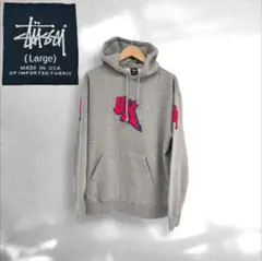 OLD STUSSY】 90s USA 白タグ サックスマン パーカーL - メルカリ