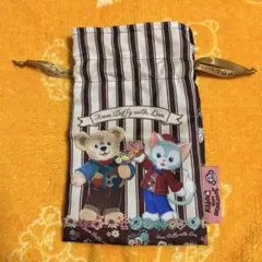 ダッフィー＆フレンズ From Duffy with Love 巾着