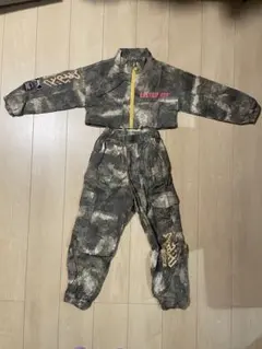 キッズ　ヒップホップダンス衣装　セットアップ