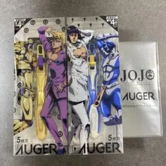 ジョジョ AUGER 5枚刃剃刀セット　アクリルスタンド1個付き