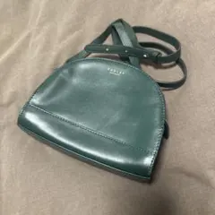 RADLEY グリーンレザーショルダーバッグ